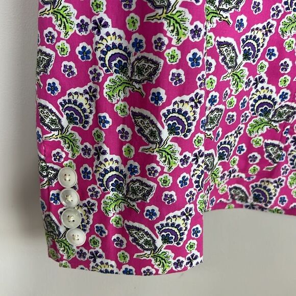 Polo Ralph Lauren Women's Floral Blazer Jacket Golf Size 4 - Picture 2 of 7